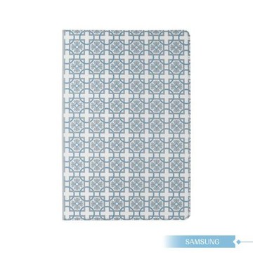Samsung三星 原廠Galaxy Tab A8(X200/X205) 花磚博物館聯名書本式保護殼