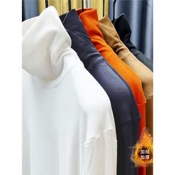 發熱快打底衫男加厚加絨高領澳絨磨毛雙面絨保暖德絨F長袖內搭T恤