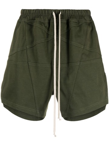 Rick Owens - Penta cotton shorts - men - Cotton - 48 - Green