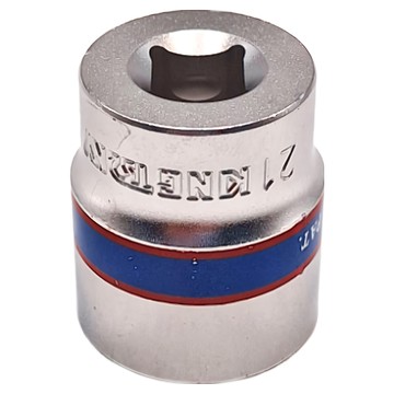 KING TONY 金統立 專業級工具 DR. 公制六角標準套筒  3/8 drive  6 points  鉻釩合金鋼  1個