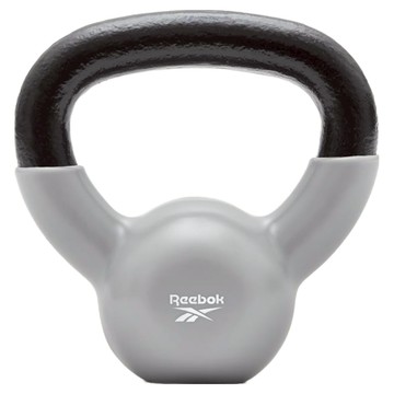 Reebok 銳步 Kettlebell 健身鑄鐵壺鈴  1個  2kg  灰色