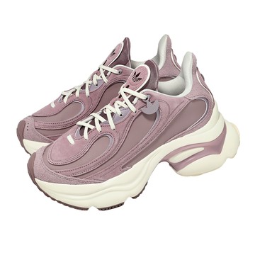 [ACS] adidas 愛迪達 休閒鞋 Ozvenuz W 女鞋 粉紅 厚底 增高 三葉草 老爹鞋 KI0559