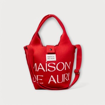 Poche 口袋提包/ 厚針織/ Poche Sport  Red 紅焰口袋包