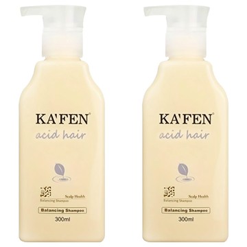 KA'FEN 卡氛 亞希朵 酸蛋白 低敏控油洗髮精 300ml  2瓶