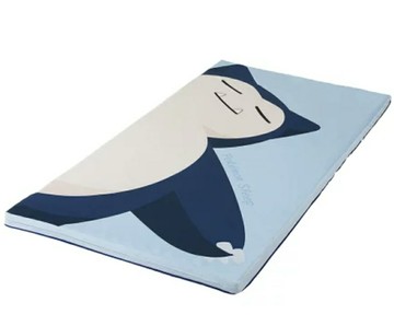 Pokemon Sleep 昭和西川 卡比獸 單人床墊 薄墊 97x195cm 折疊床墊 附收納袋 寶可夢 禮物 日本代購