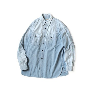 【日貨代購CITY】2025AW KAPITAL BONE 袖子 骨頭 丹寧 長袖 襯衫 現貨 K2504LS140