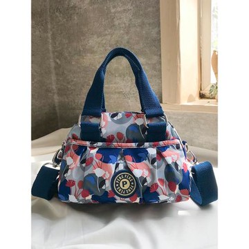 手提包女帆布2025夏新款潮上班尼龍牛津花布包包小拎包單肩斜挎包