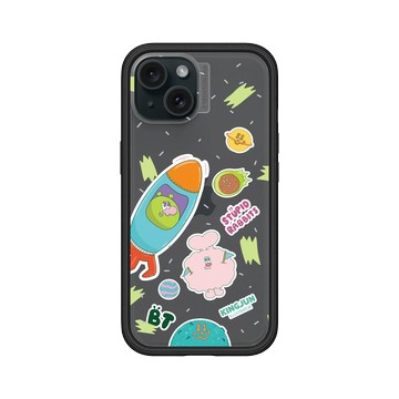 iPhone 15 Mod NX 黑 - KINGJUN - 太空貼貼貼