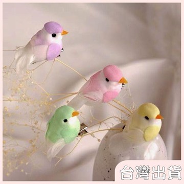 ✨臺灣出貨✨【飾飾如意】可愛彩色小鳥仿真趣味擺設髮夾劉海夾女童髮飾頭飾夾子髮卡