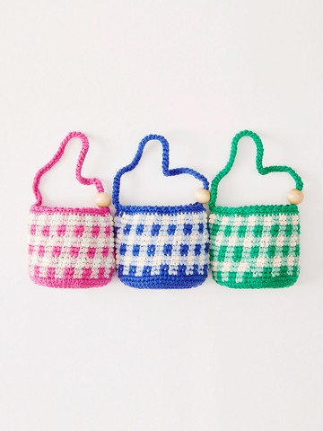 [Exclusive] Cube Bag_Gingham Check (3 Colors)