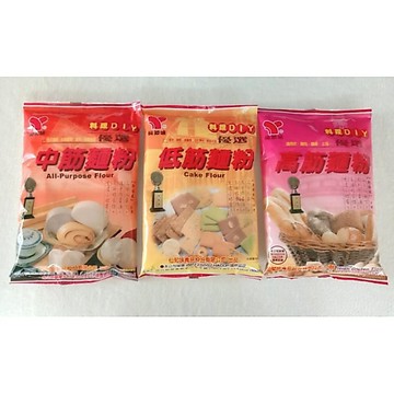 『滿額贈好禮』仙知味麵粉500g(中筋/低筋/高筋）（賣場滿$150出貨）