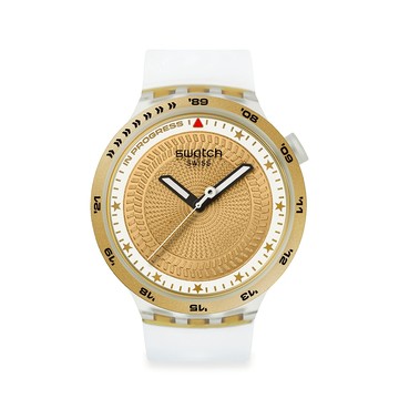 Swatch G-TURN 大錶面手錶/男錶/女錶/瑞士製造 SB05K105 (47mm)【官方旗艦店】