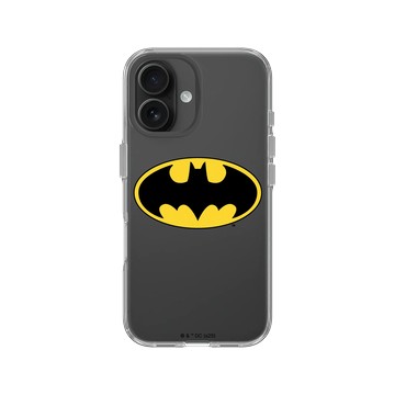 iPhone 16 Clear 透明 - Batman 蝙蝠俠 - 經典蝙蝠俠Logo