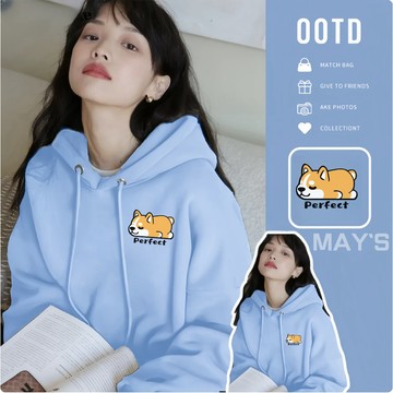 臺灣出货   秋冬連帽T女  大學T  保暖刷毛T  簡約風格  連帽衛衣   寬鬆厚磅帽T  加絨加厚  保暖上衣潮