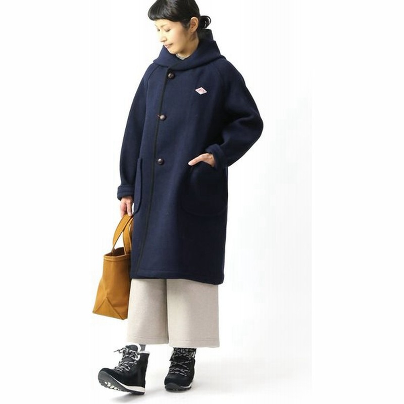 ダントン フードコート ロングコート Danton 秋冬新作 レディース 国内正規品 通販 Lineポイント最大0 5 Get Lineショッピング