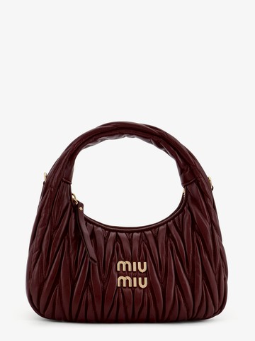 Wander matelassé leather shoulder bag - MIU MIU - gender_Woman