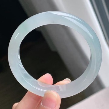 【森茂珠寶】天然翡翠A貨 水潤欲滴絕美手鐲 A2777