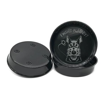 跨境出口熱銷寵物狗碗加寬口大容量防打翻防滑易清洗狗糧盆狗食盆