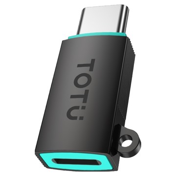 TOTU 拓途 Starry系列 PD/Lightning-Type-C 轉接頭 60W快充 傳輸  2.7cm  星光色  1個