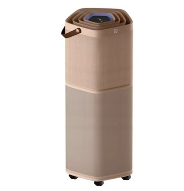 限期贈原廠HEPA濾網 伊萊克斯 EP71-76WBA 奶茶棕 抗菌空氣清淨機 29坪內適用 Pure A9.2