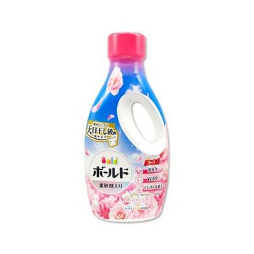 日本P&G-Bold 3in1強洗淨消臭柔軟香氛濃縮洗衣精680g/瓶(日曬般清爽花香防臭,室內晾曬持香約24H)