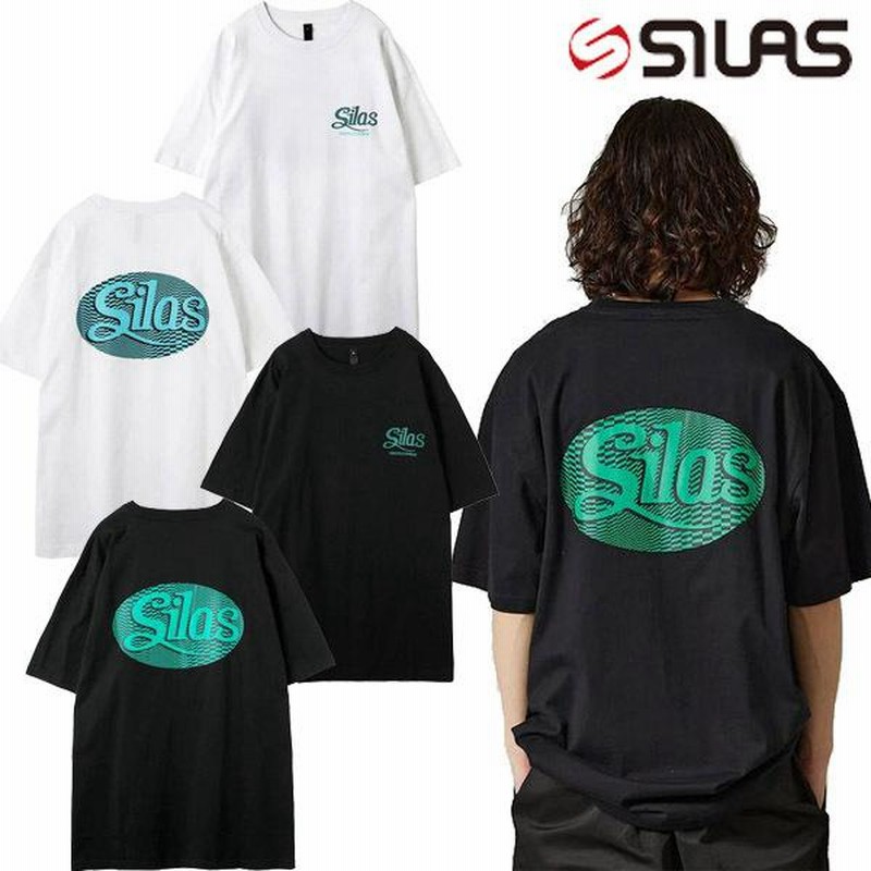 サイラス SILAS S/S CURSIVE LOGO PRINT TEE カーシブ ロゴ プリント