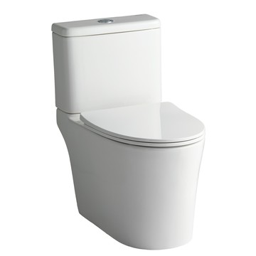 Derek 二段省水馬桶/30cm/純白/CS605