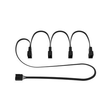 ARCTIC 4-Pin PWM一對四風扇分接延長線
