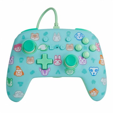 PowerA 任天堂官方授權 增強款有線遊戲手把  151838801  動物森友會  1個