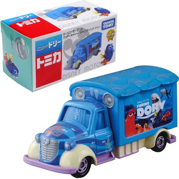 真愛日本 16071600005\tTOMY車海總2-宣傳車    迪士尼 海底總動員 小丑魚 TOMY 多美小汽車