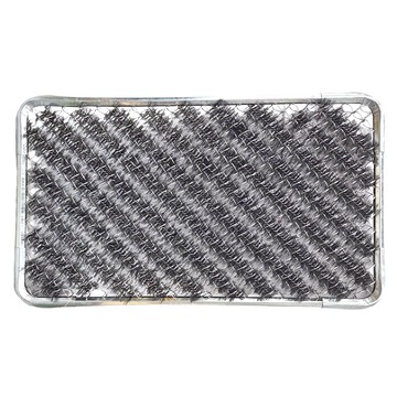 POST GENERAL MAT60 鋼製門前墊  600 x 360 x 20mm  銀色  1個