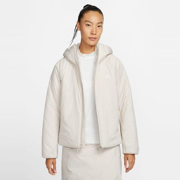 NIKE 外套 女 運動連帽外套 保暖 防潑水 輕薄 AS W ACG TFADV PRMLFT RPE DPE 米白 FV7336-104
