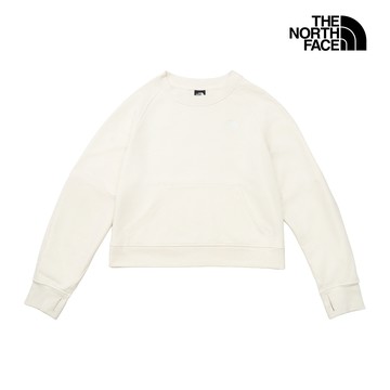 The North Face W TNF ESSENTIAL SIMPLE DOME OVERSIZED CR 女 圓領套頭衫 NF0A8KDSQLI