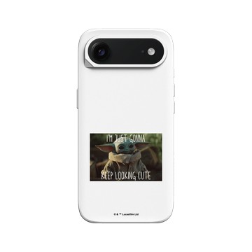 iPhone Air SolidX 白 - Star Wars - The Mandalorian - 可愛古古