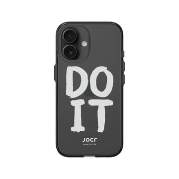 iPhone 16 Clear (相機按鈕) 酷墨灰 - JOCR - DO IT White