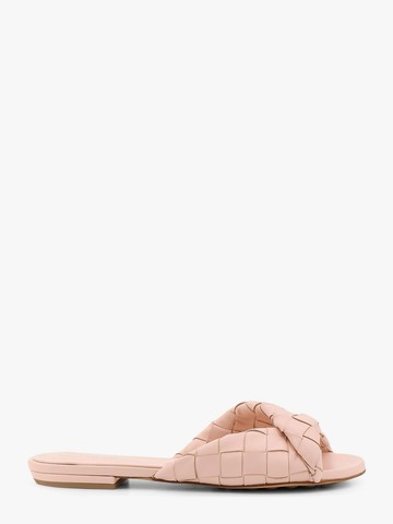 Leather sandals with intrecciato motif - BOTTEGA VENETA - gender_Woman