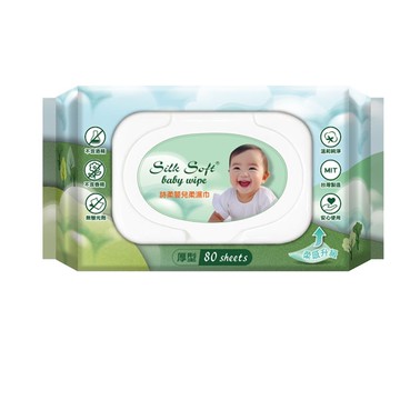 詩柔嬰兒柔濕巾加厚含蓋80抽