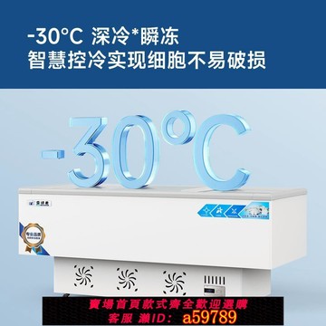 【廠家直銷 可打統編】2024新款保鮮冷凍商用冷鏈大冰柜速凍雪糕飲料海鮮展示柜大容量