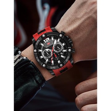 FOCUS福克斯運動手表休閑男表防水石英表多功能夜光男手表