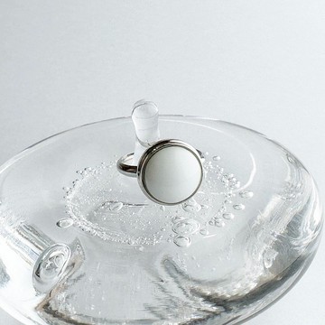 Sepia 中號【白雪公主】景泰藍指環戒指純銀景泰藍景泰藍