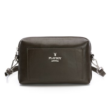 PLAYBOY-斜背包 Sheer系列 -咖色(552-7703-69-7)