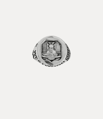 Vivienne Westwood Lancelot Chevalier Ring Platinum Silver Unisex