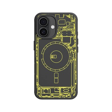 iPhone 16 SolidX 黑 - JOCR - Inside an iPhone 13 -  Yellow