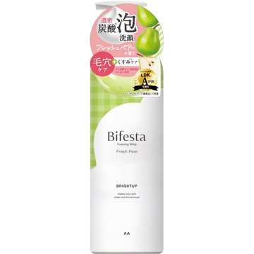 Bifesta碧菲絲特抗暗沉碳酸泡洗顏（洋梨香限定版）200g