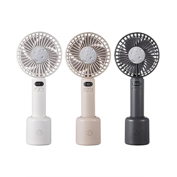 Kyhome CYKE-632 桌立自動搖頭風扇 USB數顯手持小風扇 冰敷風扇 桌面電風扇 隨身風扇 戶外降溫風扇