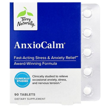 Terry Naturally, AnxioCalm®，90 片（每片 20 毫克）
