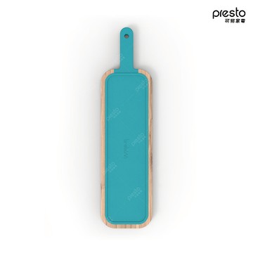 TREBONN - 攜帶式切片刀砧板組-藍色、黑色