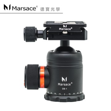 Marsace 馬小路 DB-1 大球體 進階水平全景專業阻尼雲台 總代理公司貨 負重20Kg 螢火蟲季