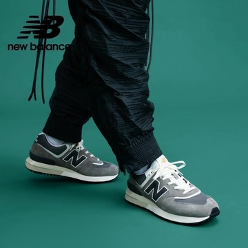 【New Balance】 NB 復古運動鞋_中性_灰色_U574LGT1-D楦 574