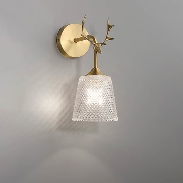 銅鹿壁燈F06–37–3215–2